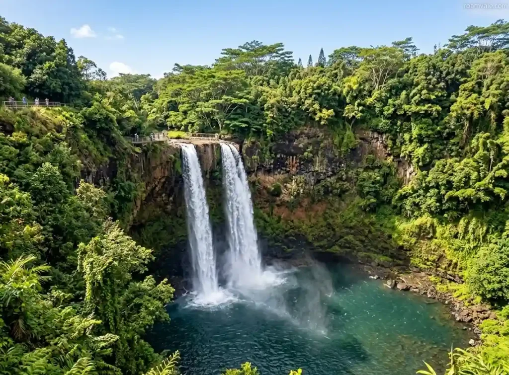 Visit Wailua Falls and Opaeka’a Falls